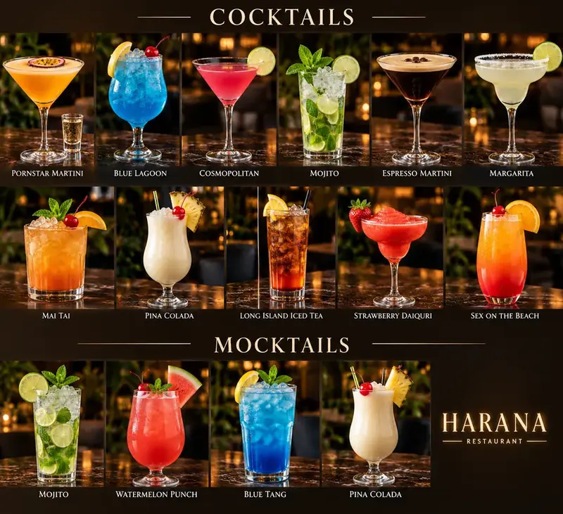 COCKTAILS at Harana